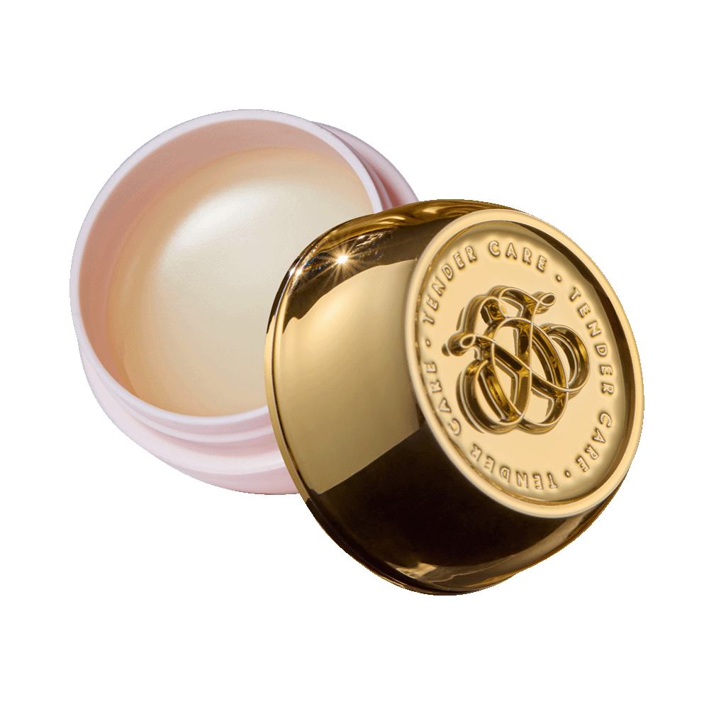 một hộp màu vàng có nắp đậy
