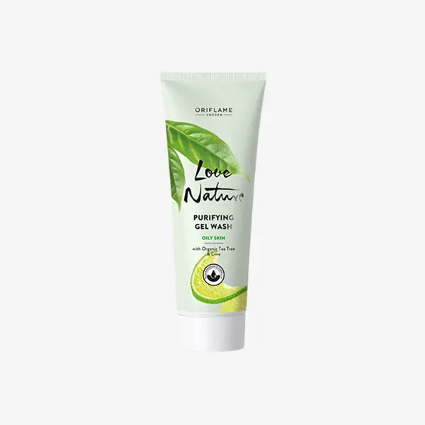 Gel rửa mặt sạch sâu Love Nature với Tràm Trà & Chanh Xanh