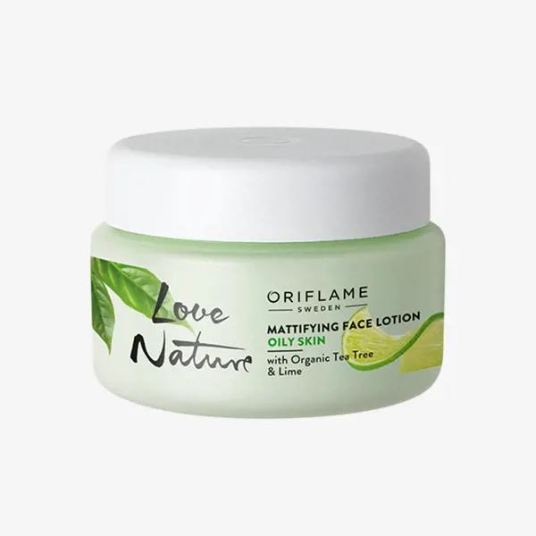 Sữa dưỡng da mặt Love Nature Mattifying Face Lotion với Tràm Trà & Chanh Xanh