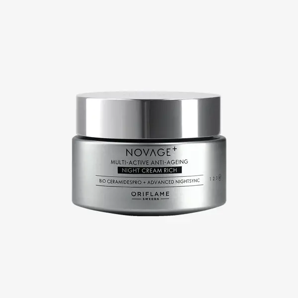 Kem dưỡng ban đêm đậm đặc NOVAGE+ Multi-Active Anti-Ageing Night Cream Rich