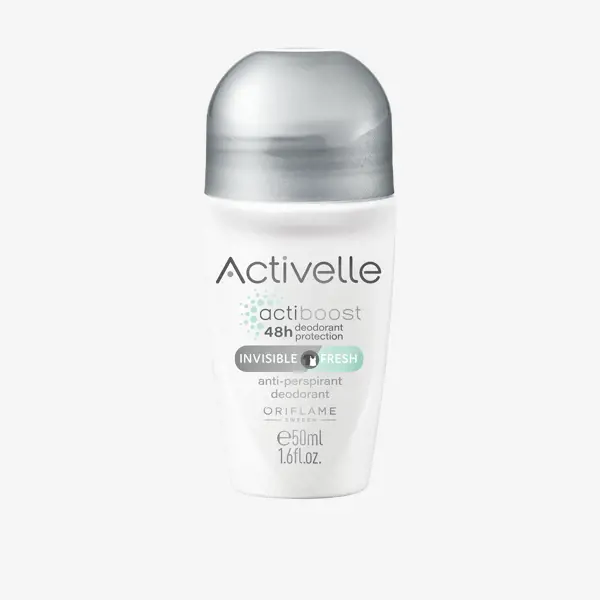 Lăn khử mùi ngăn ngừa vết ố Activelle Invisible Fresh
