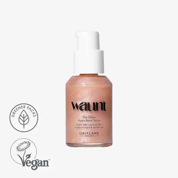 Serum dưỡng ẩm và làm đẹp da WAUNT Go Glow Hydro Boost Serum