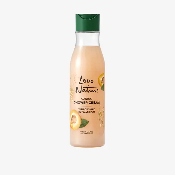 Kem tắm Love Nature Caring Shower Cream with Organic Oat & Apricot