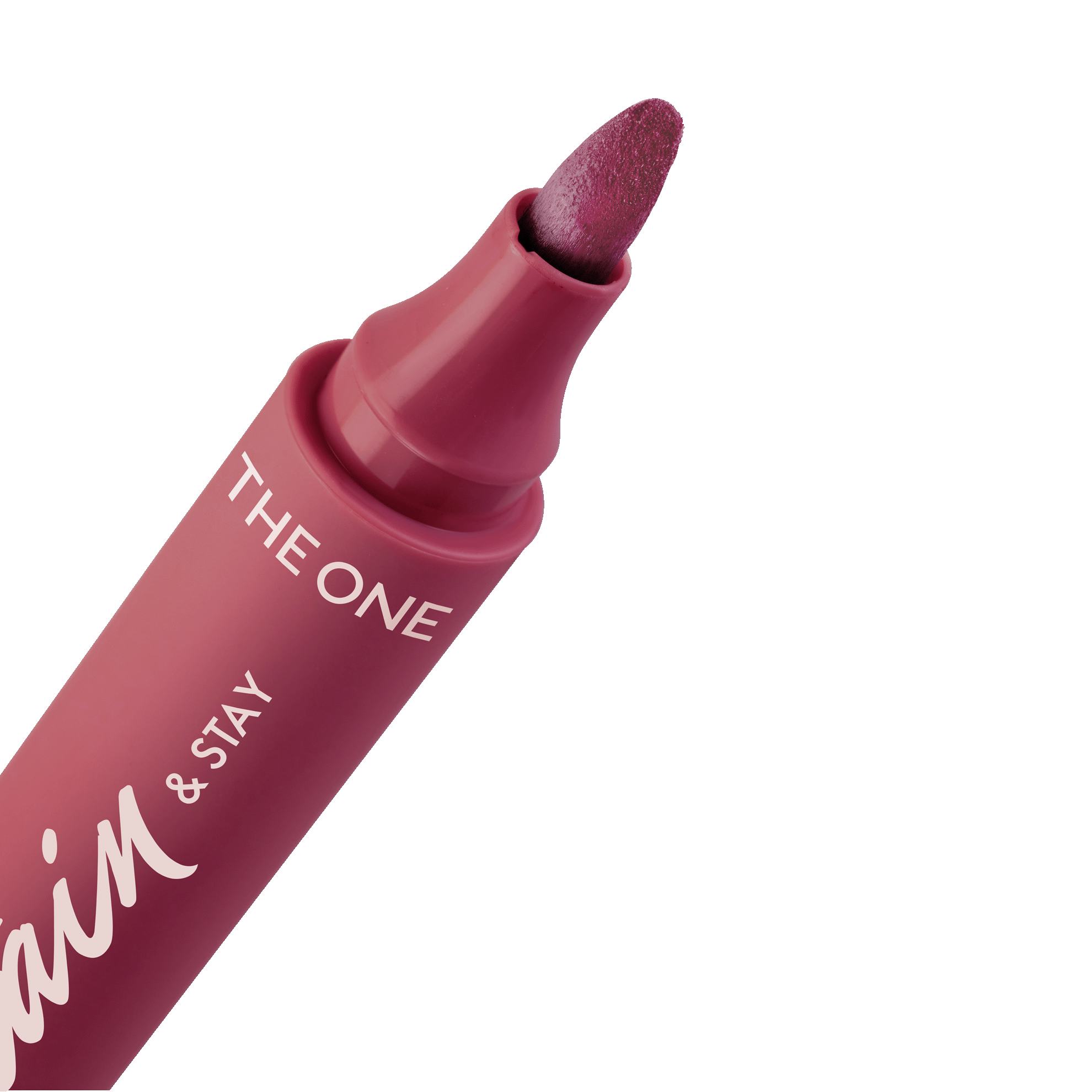 hình cận cảnh một sản phẩm highlighter màu hồng